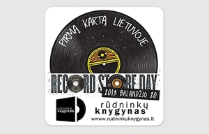 Muzikos įrašų parduotuvių diena šeštadienį pirmą kartą bus minima ir Lietuvoje